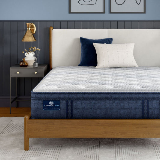 Serta iComfortPro Mattress - Level Two Dartmouth Plush Pillow Top