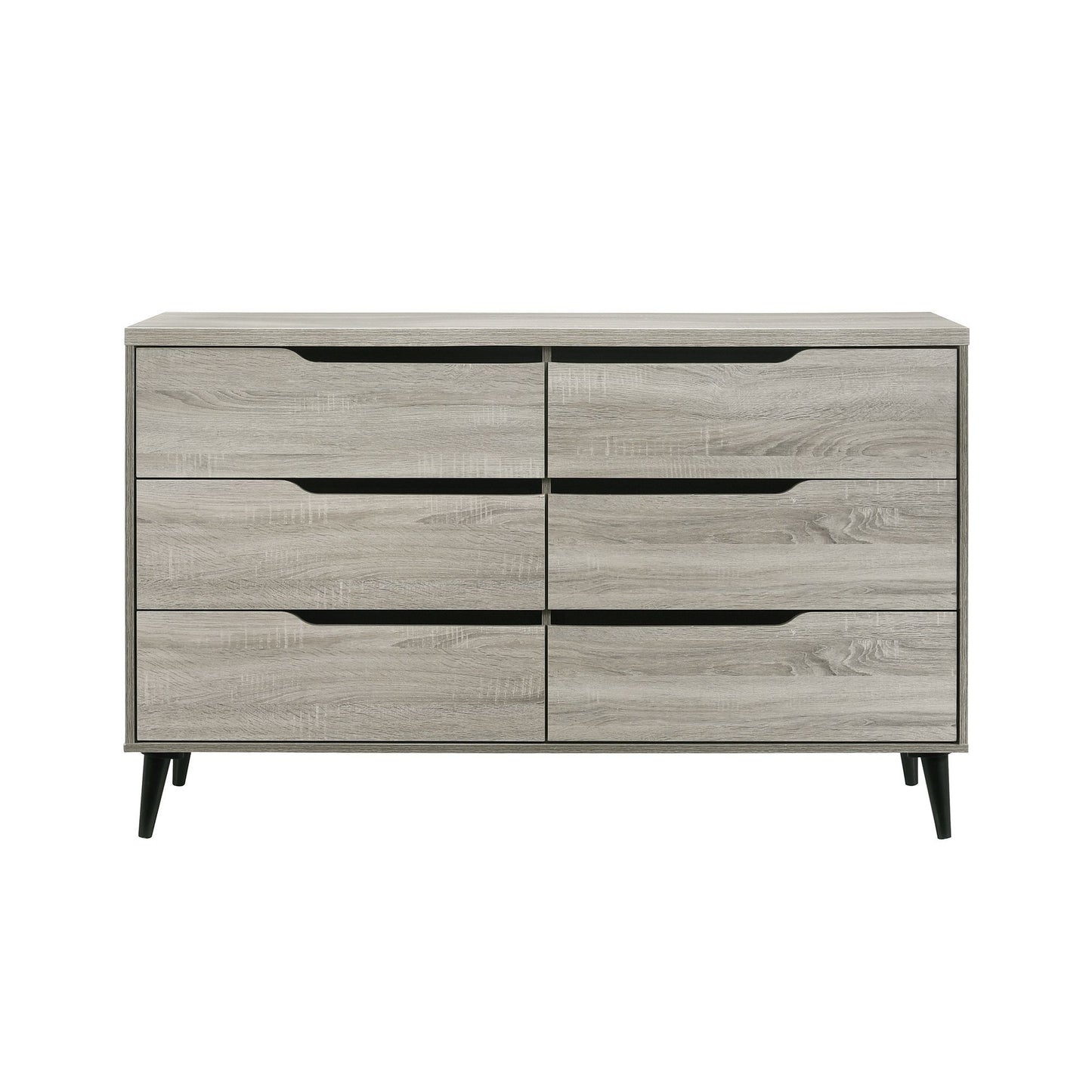 Ernesto - 6-Drawer Dresser With Interlock