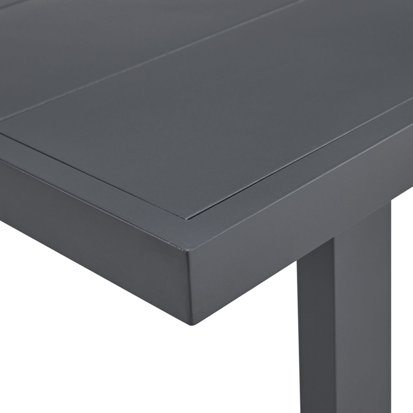 Playa - Dining Table - Dark Gray / Beige