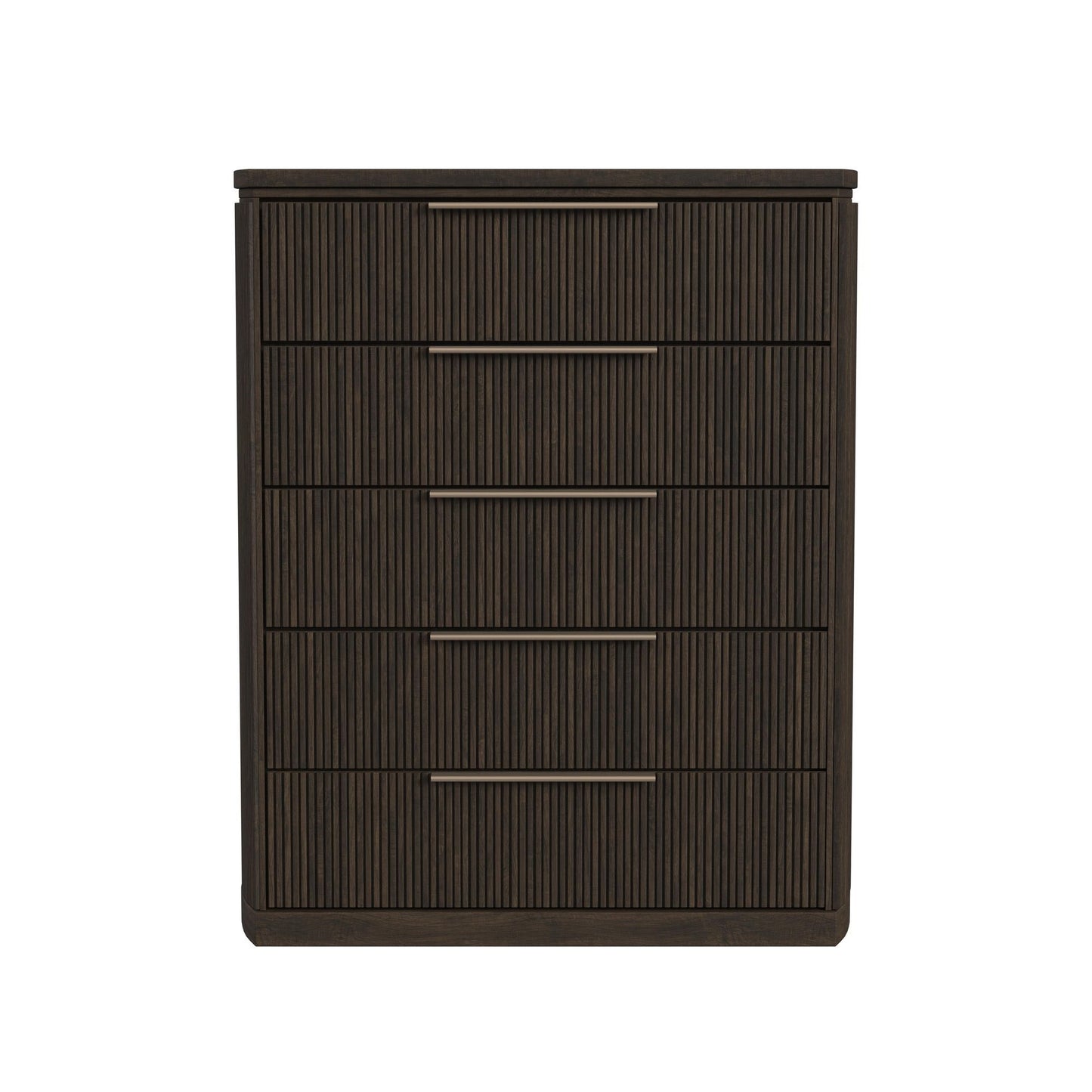 Sylvie - 5-Drawer Chest - Dark Brown