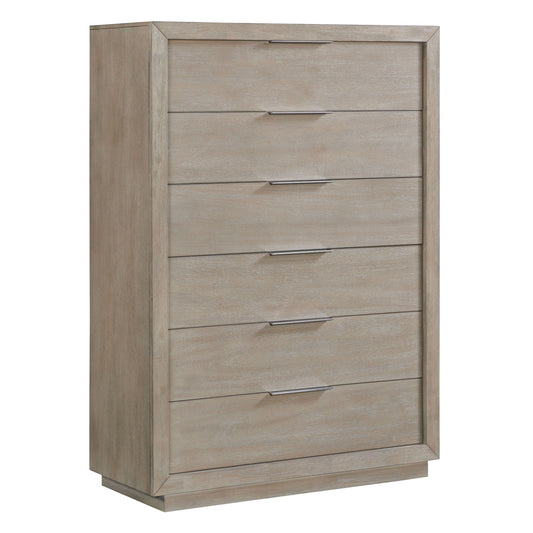 Arcadia - 6-Drawer Chest - Gray