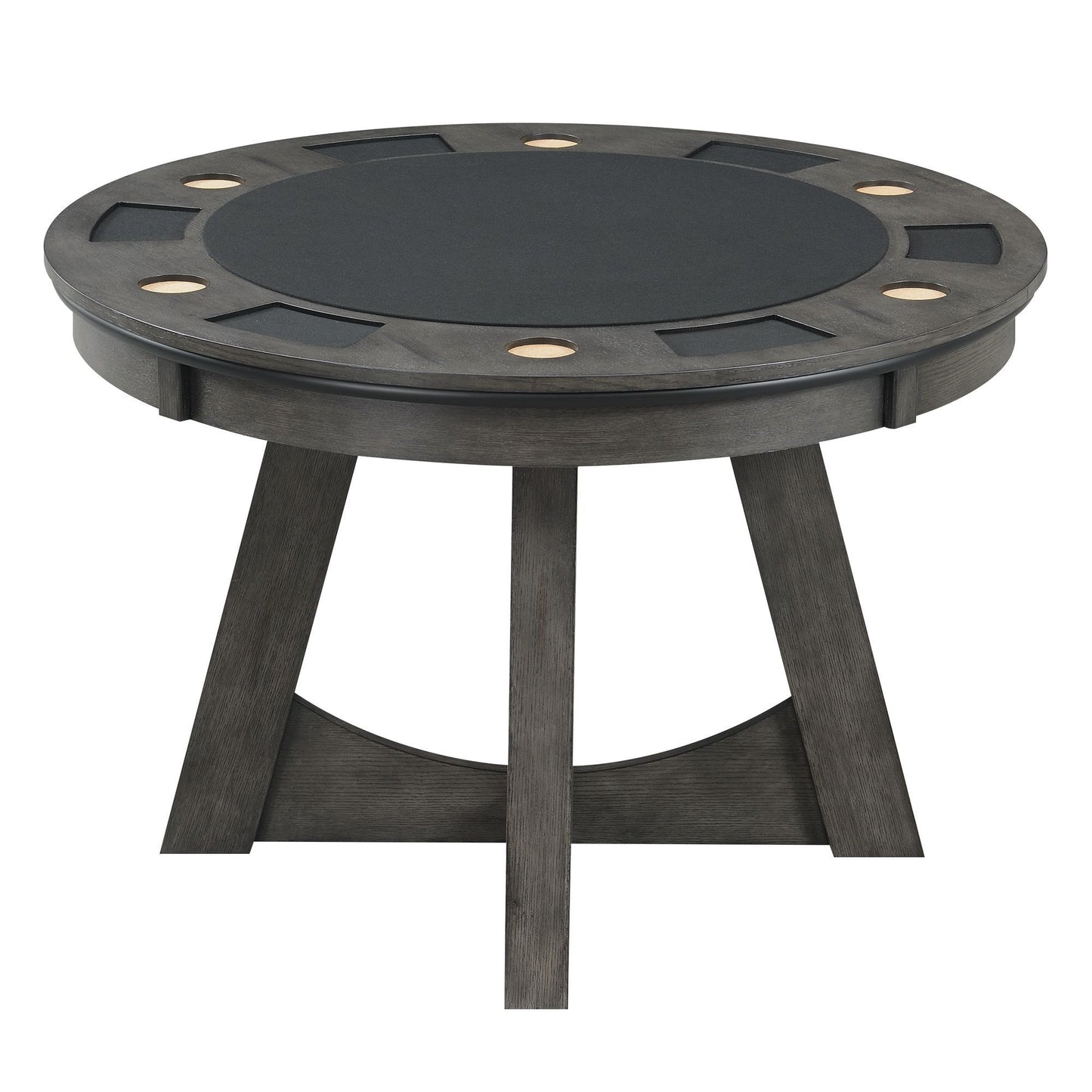 Prince - Round Game Table - Gray