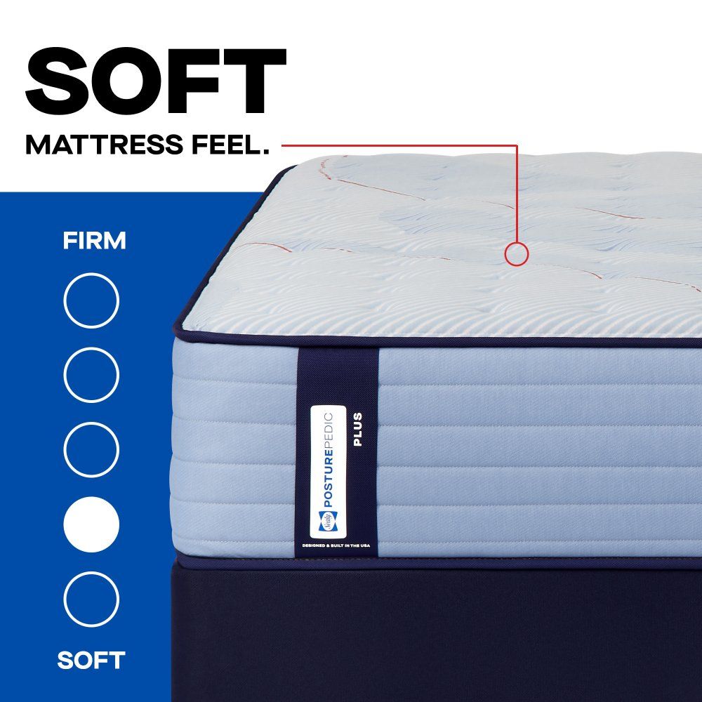Posturepedic Plus - Paterson II Tight Top Soft Mattress