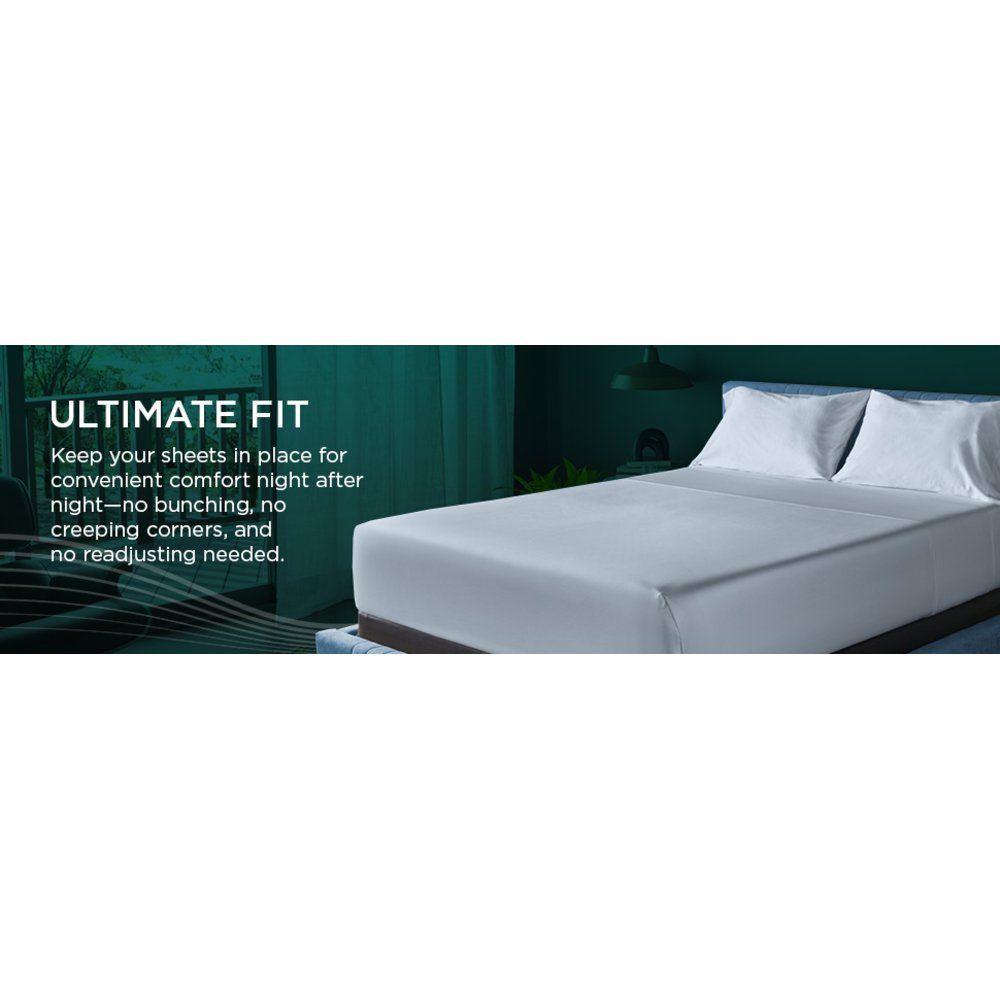 Tempur-Adapt - Tempur-Adapt Luxe Egyptian Cotton Sheets - Sleepy Blue