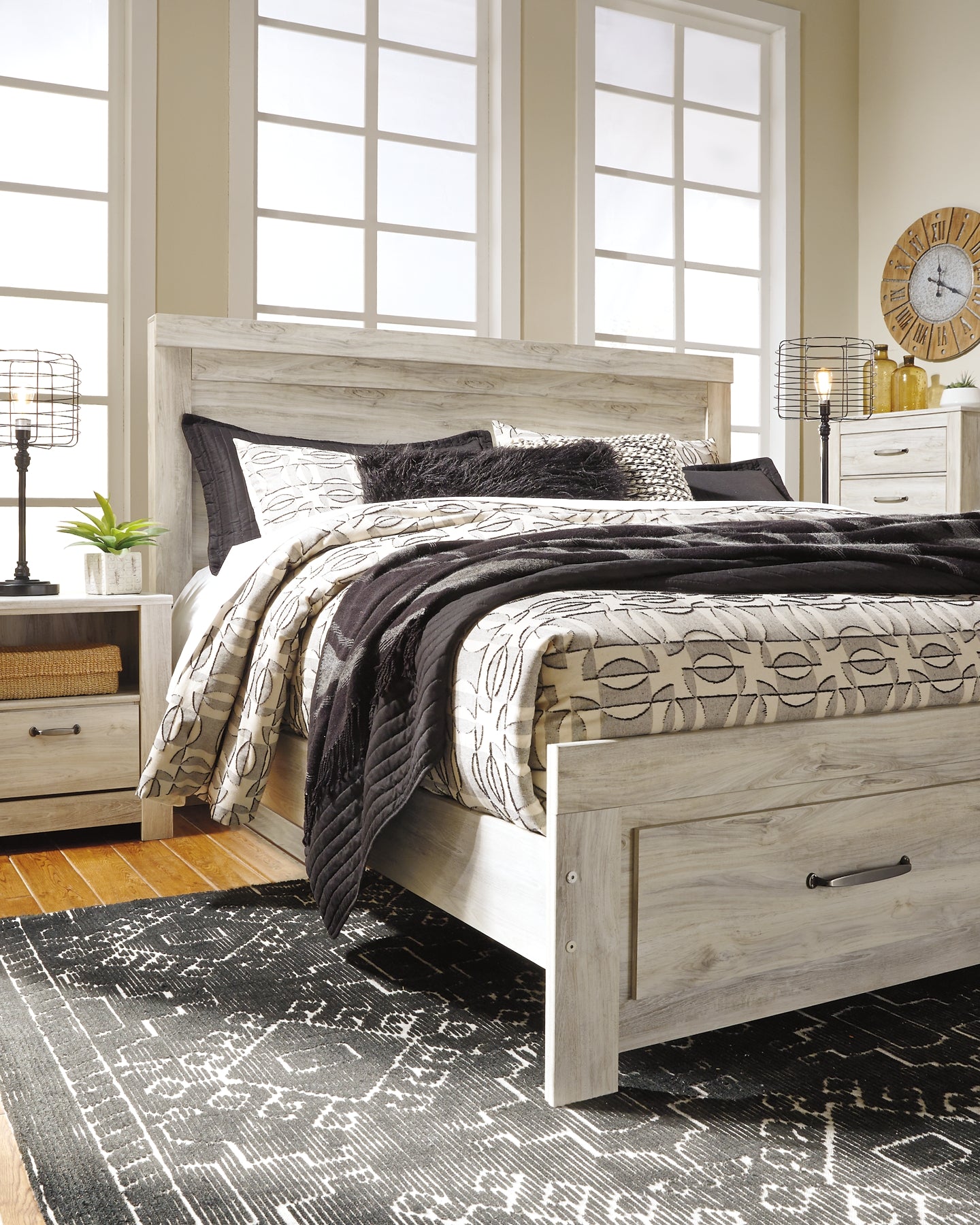 Bellaby Platform Bed With 2 Storage Drawers