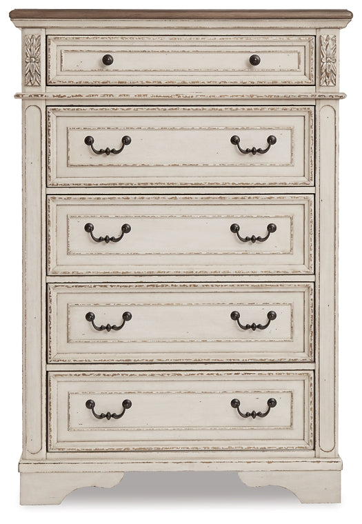 Realyn Five Drawer Chest