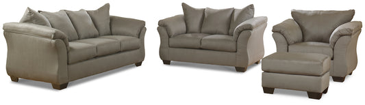 Sofa, Loveseat, Chair and Ottoman