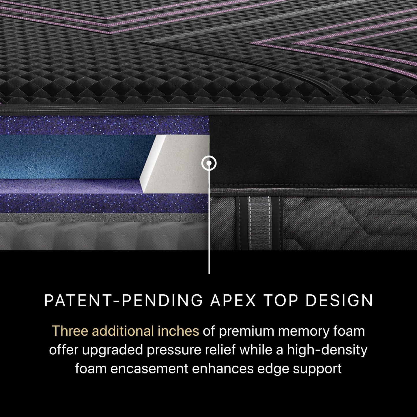 Beautyrest Black Hybrid Beautyrest Black Hybrid - Series Two Medium Apex Top