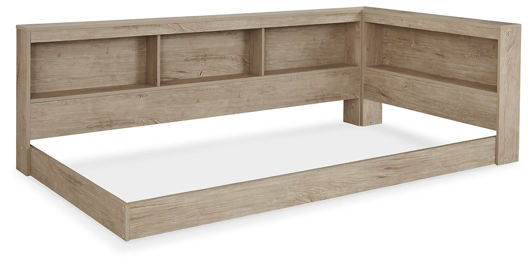 Oliah Bookcase Storage Bed