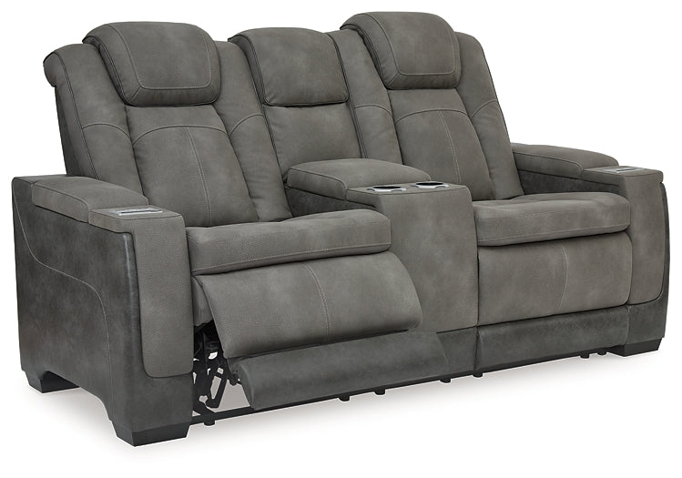 Next-Gen DuraPella PWR REC Loveseat/CON/ADJ HDRST