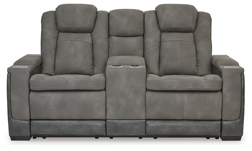 Next-Gen DuraPella PWR REC Loveseat/CON/ADJ HDRST