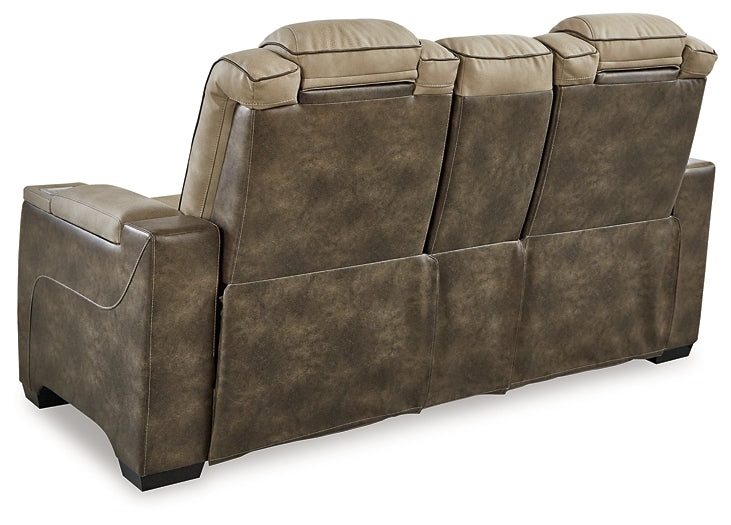 Next-Gen DuraPella PWR REC Loveseat/CON/ADJ HDRST