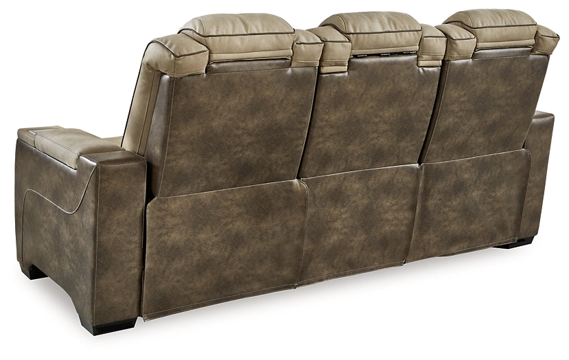 Next-Gen DuraPella PWR REC Sofa with ADJ Headrest