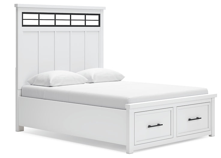 Ashbryn Panel Storage Bed