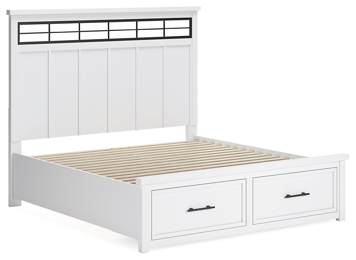 Ashbryn  Panel Storage Bed