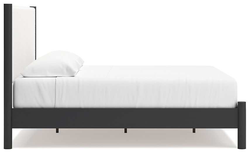Cadmori Upholstered Panel Bed