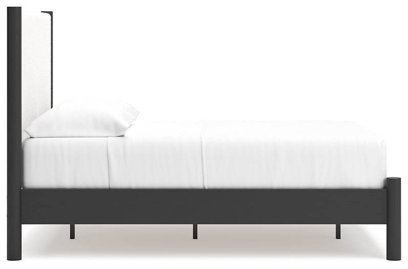 Cadmori Upholstered Panel Bed