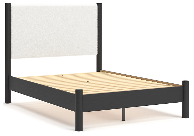 Cadmori Upholstered Panel Bed