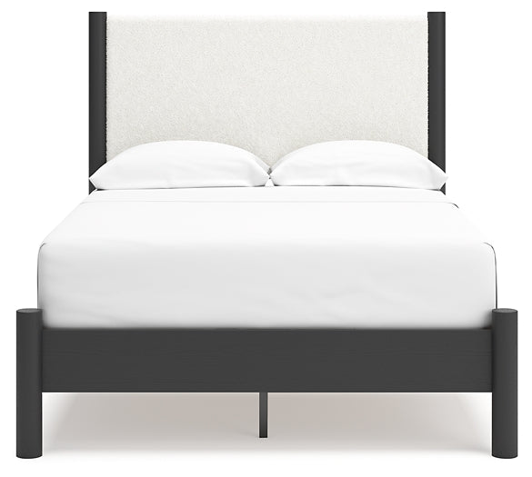 Cadmori Upholstered Panel Bed