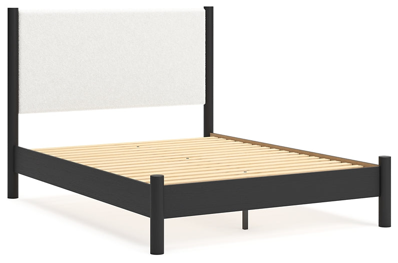 Cadmori Upholstered Panel Bed