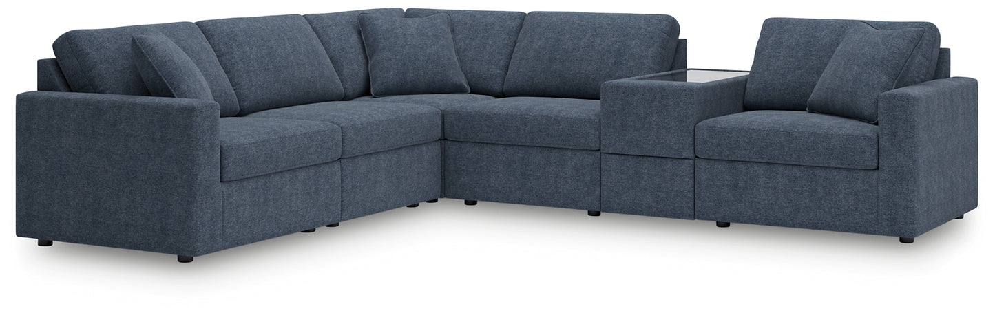 Modmax 6-Piece Sectional with Storage Console
