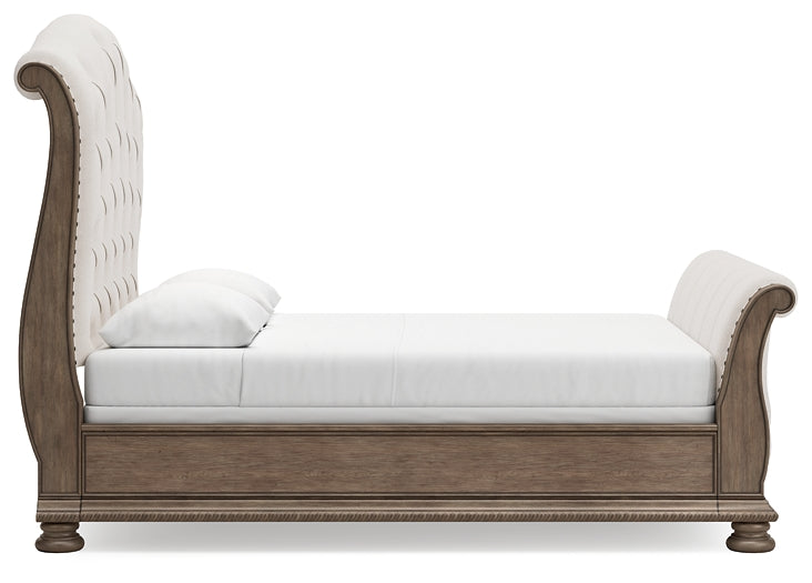 Ardenfield Upholstered Sleigh Bed