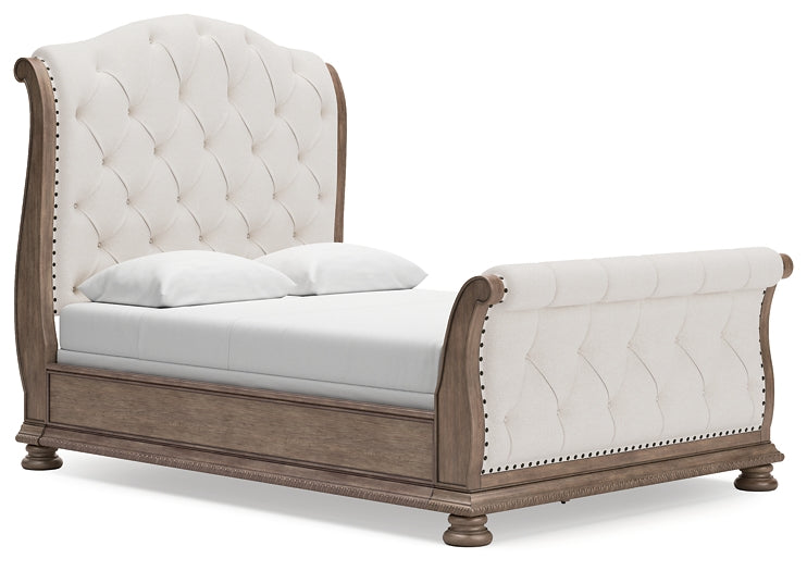 Ardenfield Upholstered Sleigh Bed
