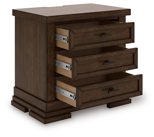Taffenbrook Three Drawer Night Stand