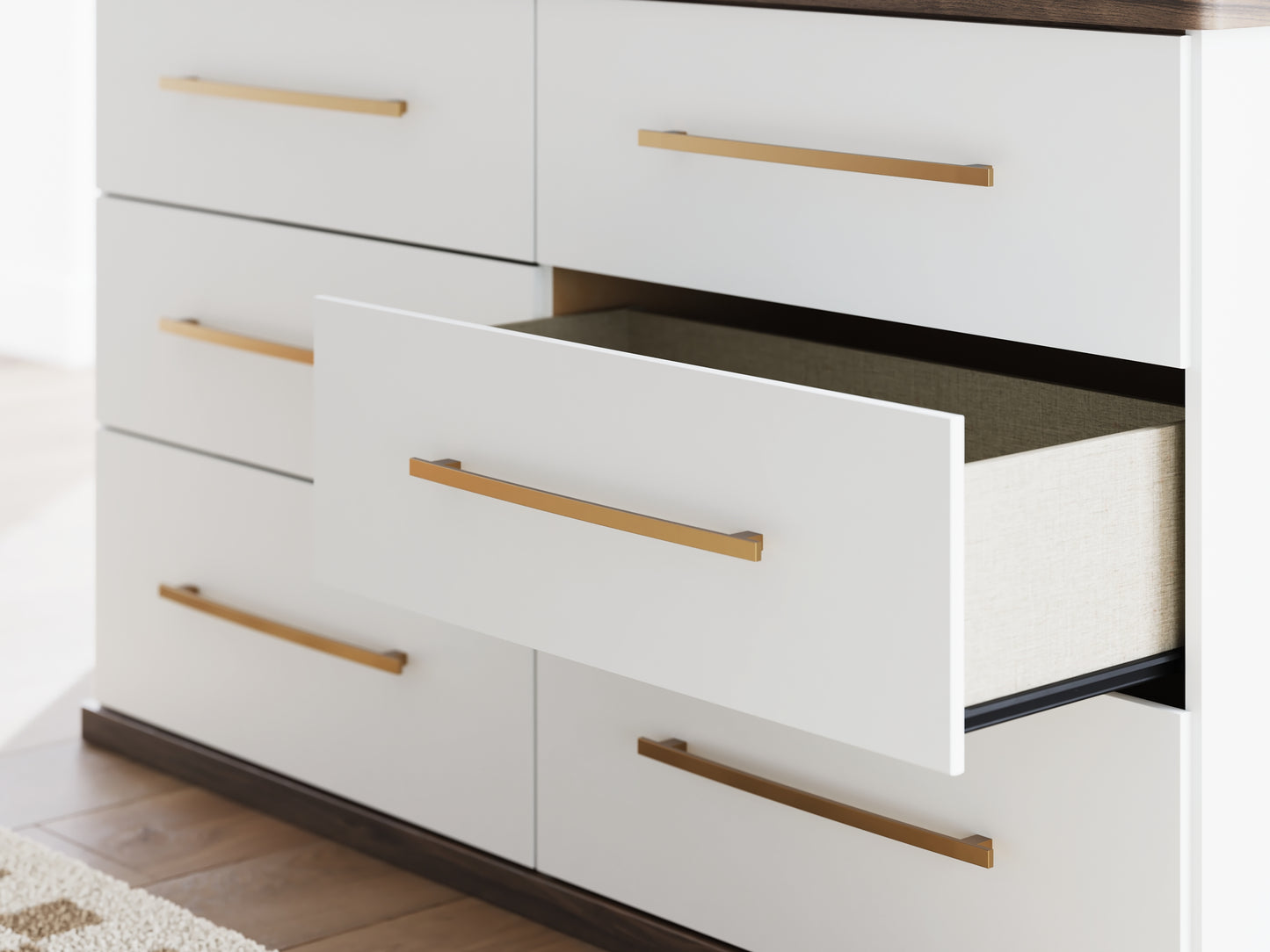 Kendanport Six Drawer Dresser