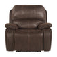 Atlantis - Power Motion Recliner With Power Head Recliner - Heritage Coffee