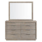 Arcadia - Dresser & Mirror Set - Gray