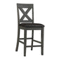 Alex - Counter Side Chair With Pu (Set of 2)