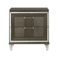 Twenty Nine - 2-Drawer Nightstand With USB - Dark Brown