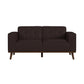Destiny - Loveseat With Wood Front