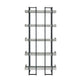 Preston - Bookshelf - Gray