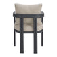 Playa - Dining Chair (Set of 2) - Dark Gray / Beige
