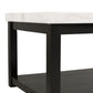 Marcello - Coffee Table With Casters - White