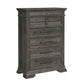Park Ridge - 6-Drawer Chest - Charcoal