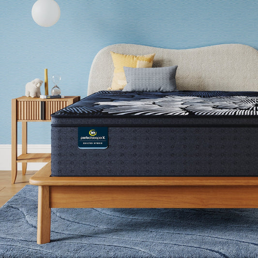 Serta Perfect Sleeper X Quilted Hybrid Mattress - Max Level Two Plush Pillow Top