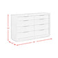 Arcadia - 8-Drawer Dresser - Gray