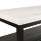 Marcello - Coffee Table With Casters - White