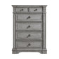 Glenmore - 5-Drawer Chest - Aged Gray