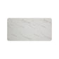 Marlene - Dining Table With White Faux Marble Top - White