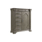 Kings Court - 7-Drawer Door Chest - Gray