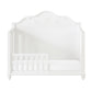 Alana - Crib With Guardrails - White