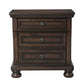 Kingston - Nightstand With Power - Walnut