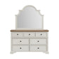 Eastwood - Youth Dresser And Mirror Set - Brown And White