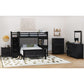Hampton Kids - Loft With Staircase And Desk With Speaker Bedroom Set