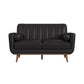 Horizon - Loveseat With Wood Front 2 Pillows