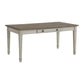Farmington - Rectangular Dining Table - Medium Brown And Washed Stone